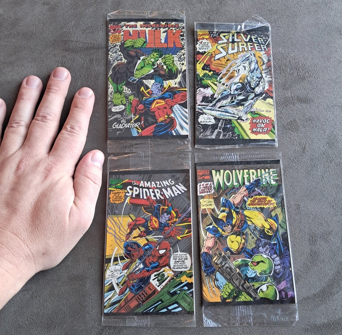 Marvel Promo Pack 1989 Drakes Desserts - Comics - ThrowbackBuys - Retrotoyz&gamez87