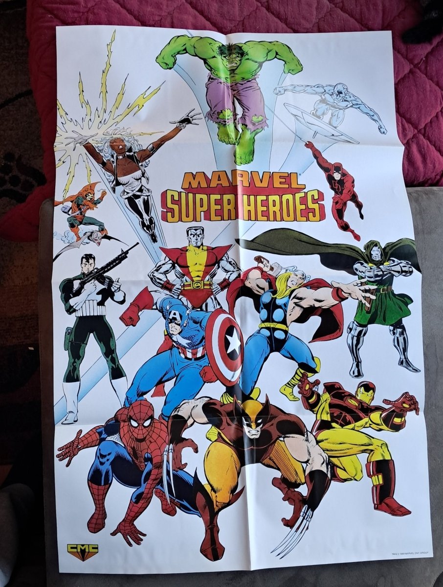 Marvel Promo Pack 1989 Drakes Desserts - Comics - ThrowbackBuys - Retrotoyz&gamez87