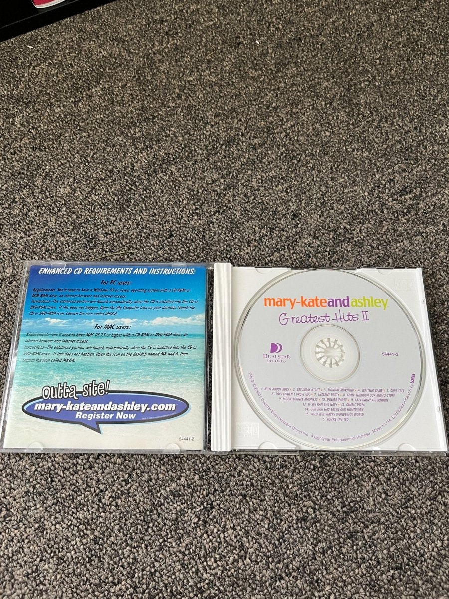 Mary - Kate and Ashley Greatest Hits CD - CDs - ThrowbackBuys - The Rickstalgia Shop