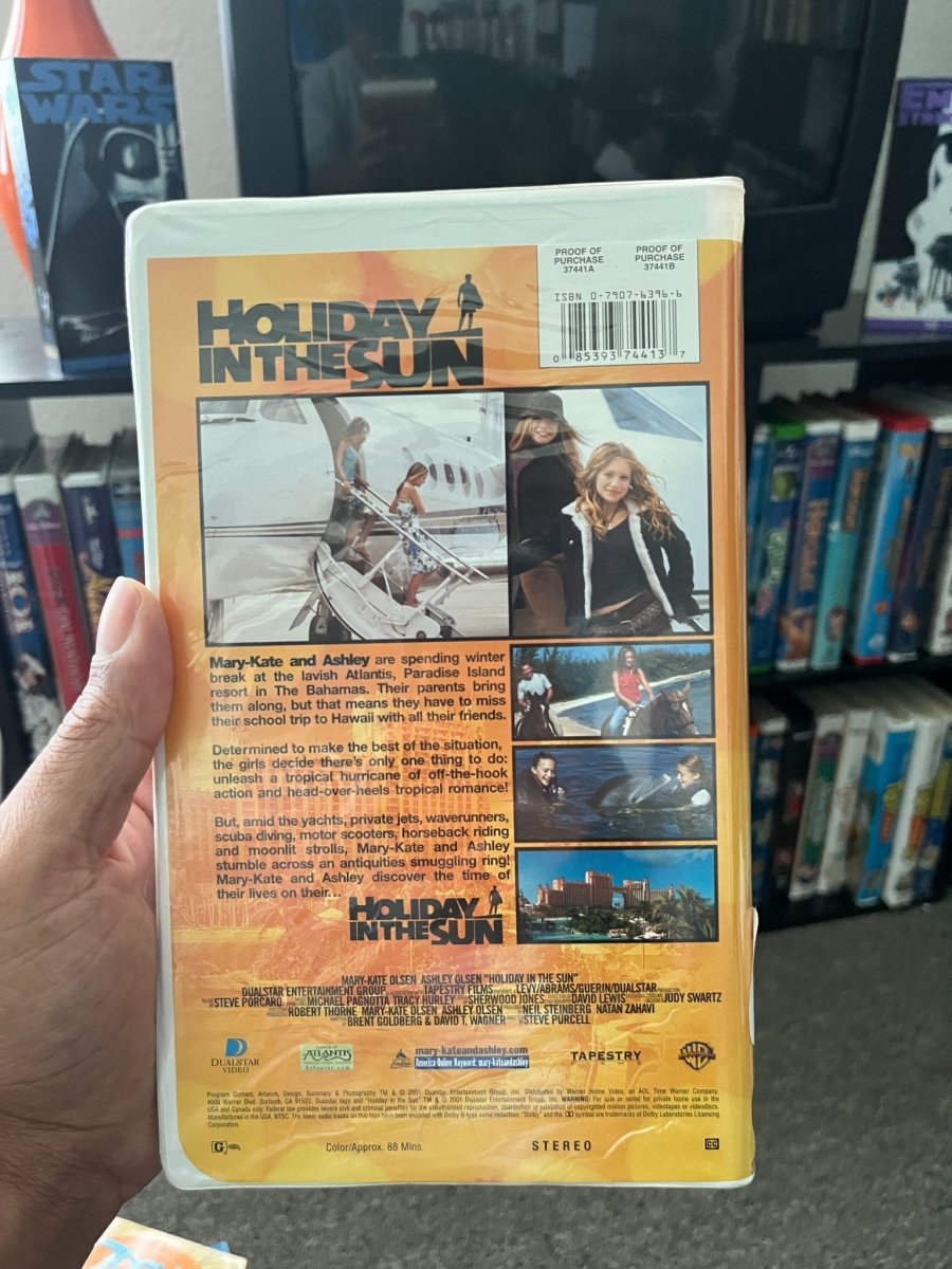Mary - Kate and Ashley Holiday in the Sun VHS - VHS - ThrowbackBuys - The Rickstalgia Shop