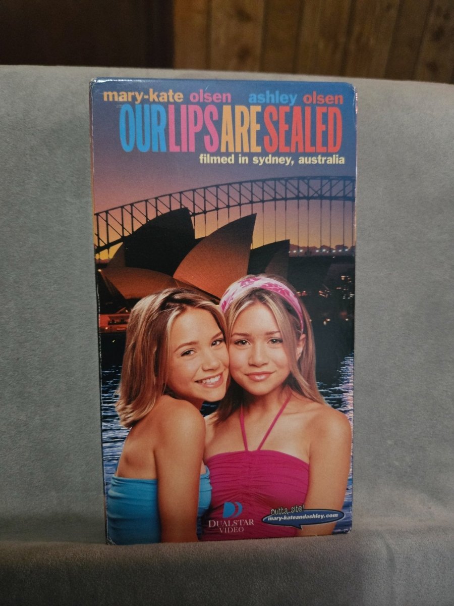 Mary - Kate & Ashley Olsen Our Lips Are Sealed VHS - VHS - ThrowbackBuys - Amanda's Awesome Finds