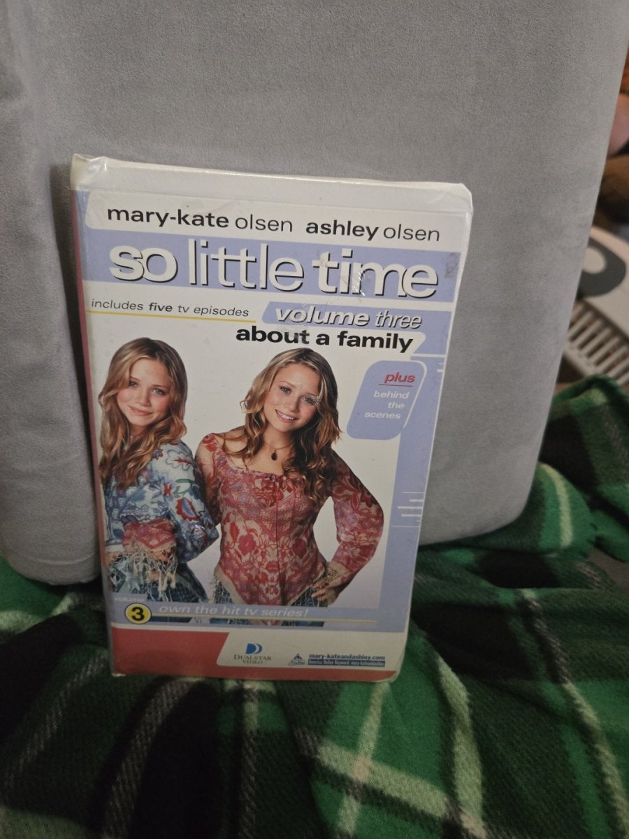 Mary - Kate & Ashley Olsen So Little Time Sealed VHS - PLEASE READ DESCRIPTION - VHS - ThrowbackBuys - Amanda's Awesome Finds