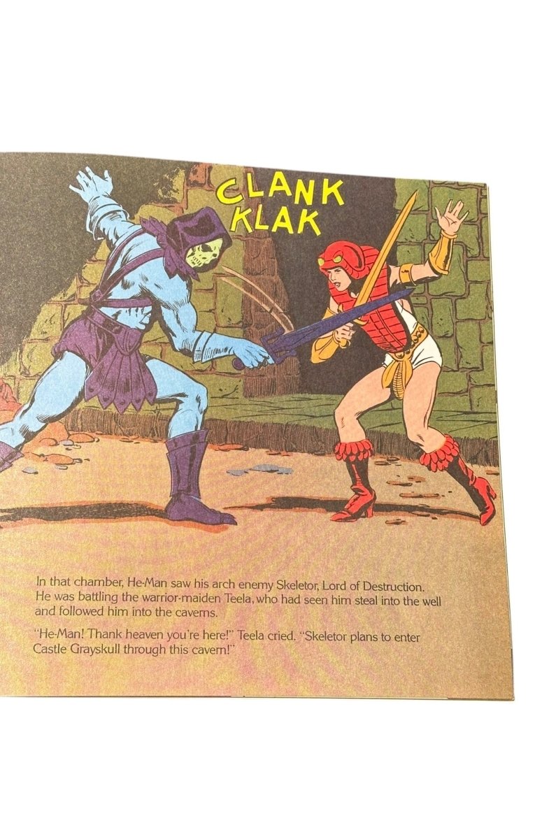 Masters of the Universe Caverns of Fear Golden Book Paperback 1983 He - man - Books - ThrowbackBuys - Abunnysvintageco