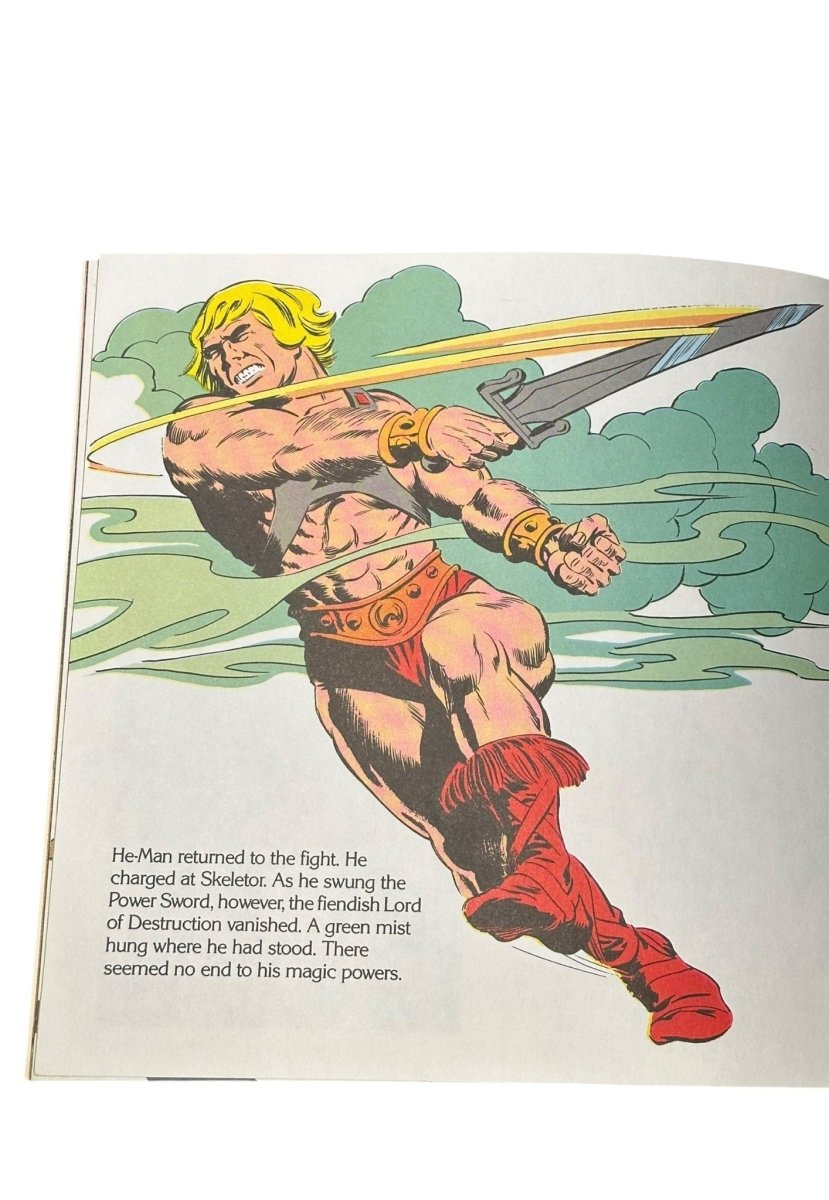 Masters of the Universe Caverns of Fear Golden Book Paperback 1983 He - man - Books - ThrowbackBuys - Abunnysvintageco
