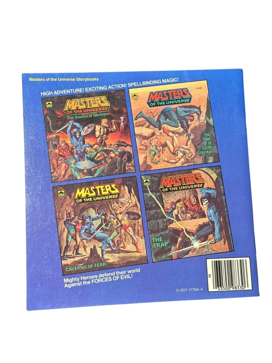 Masters of the Universe Caverns of Fear Golden Book Paperback 1983 He - man - Books - ThrowbackBuys - Abunnysvintageco