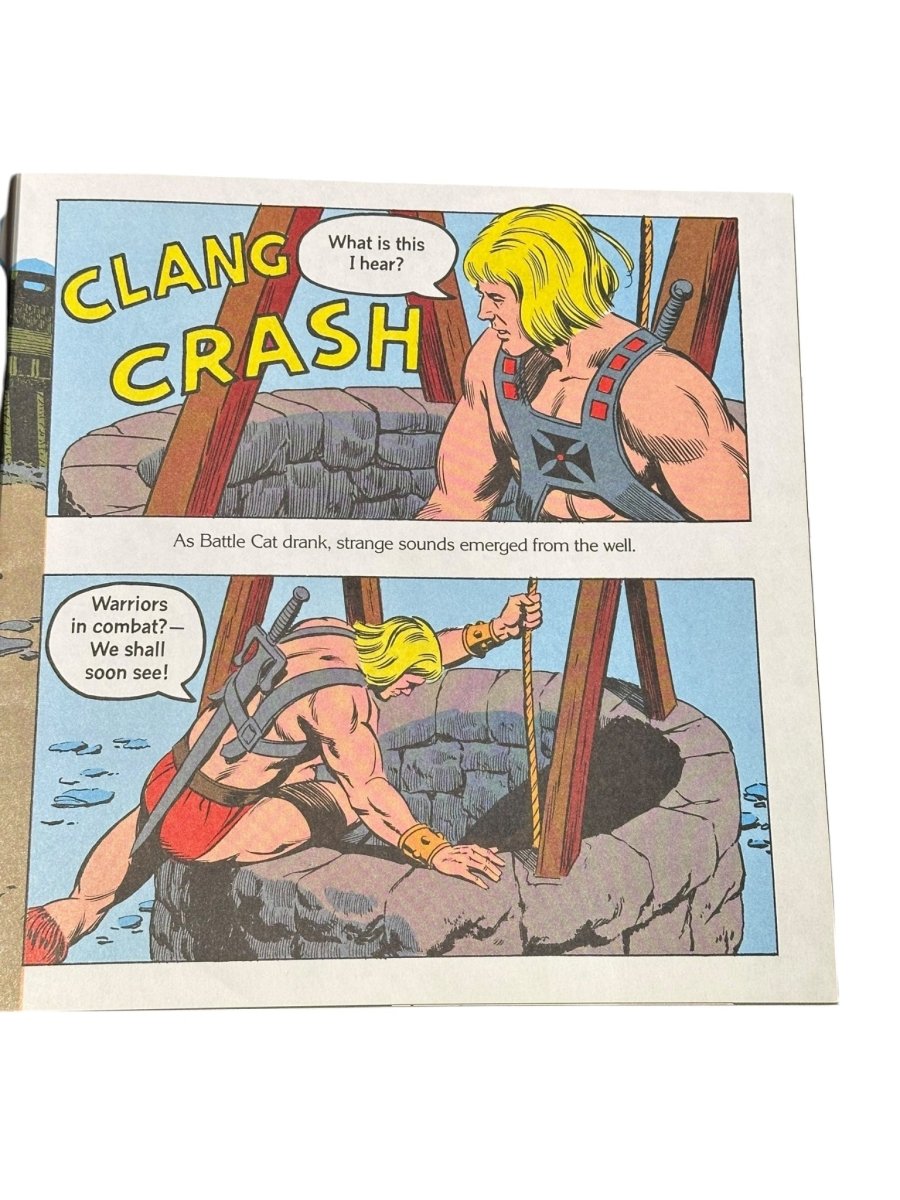 Masters of the Universe Caverns of Fear Golden Book Paperback 1983 He - man - Books - ThrowbackBuys - Abunnysvintageco