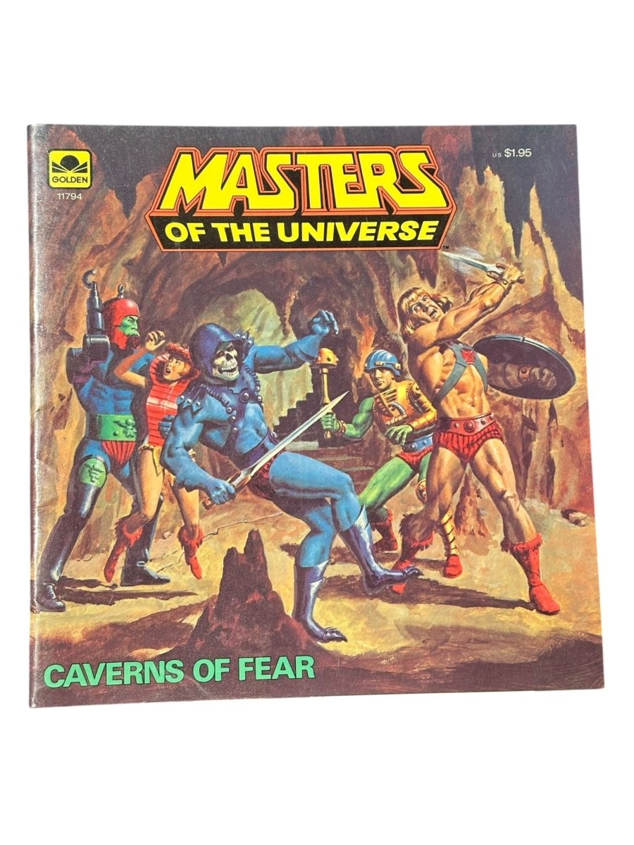 Masters of the Universe Caverns of Fear Golden Book Paperback 1983 He - man - Books - ThrowbackBuys - Abunnysvintageco