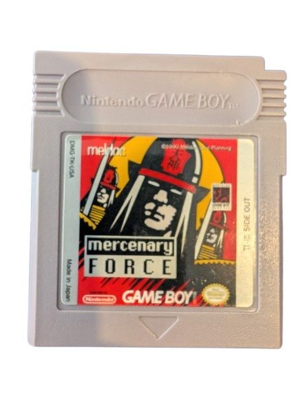 Mercenary Force for Nintendo Gameboy - Tested/Working - (1990) - Video Games - ThrowbackBuys -Slaqr Retro Gaming & Collectibles