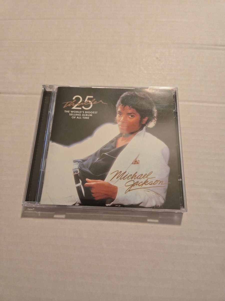 Michael Jackson Thriller 25th Anniversary 2 Disc CD/DVD Set - CDs - ThrowbackBuys -Amanda's Awesome Finds