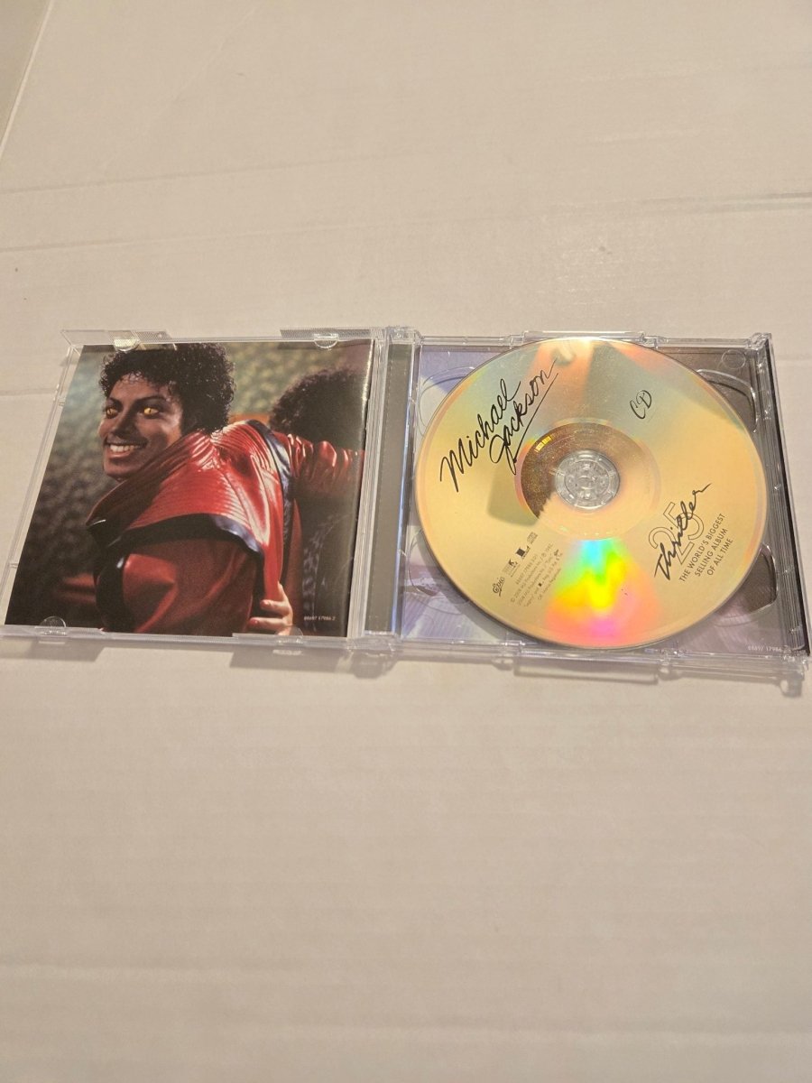 Michael Jackson Thriller 25th Anniversary 2 Disc CD/DVD Set - CDs - ThrowbackBuys -Amanda's Awesome Finds