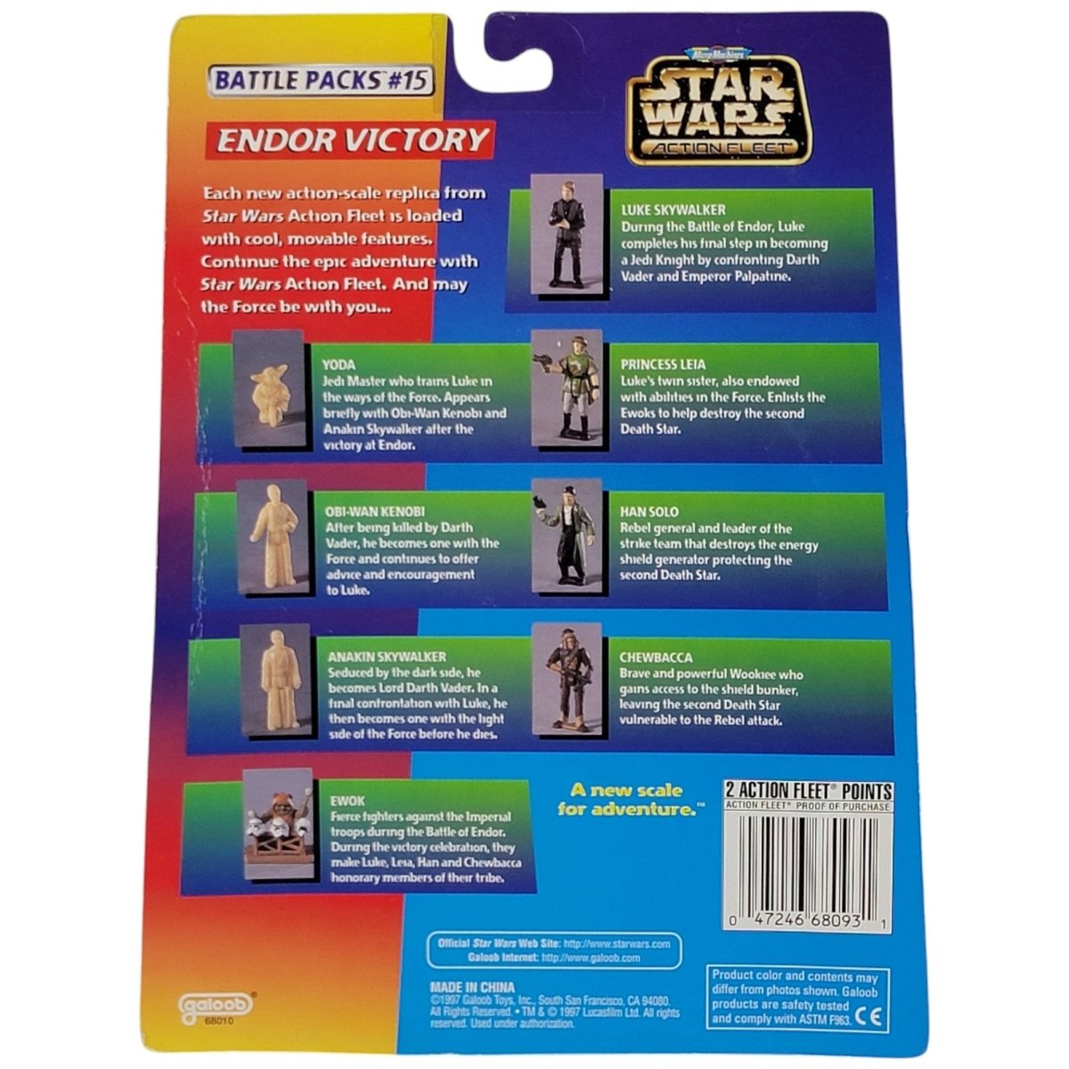 Micro Machines Star Wars Action Fleet Battle Packs 15 Endor Victory 1997 - Action Figures & Collectibles - ThrowbackBuys - A N E 1 Stop Shop