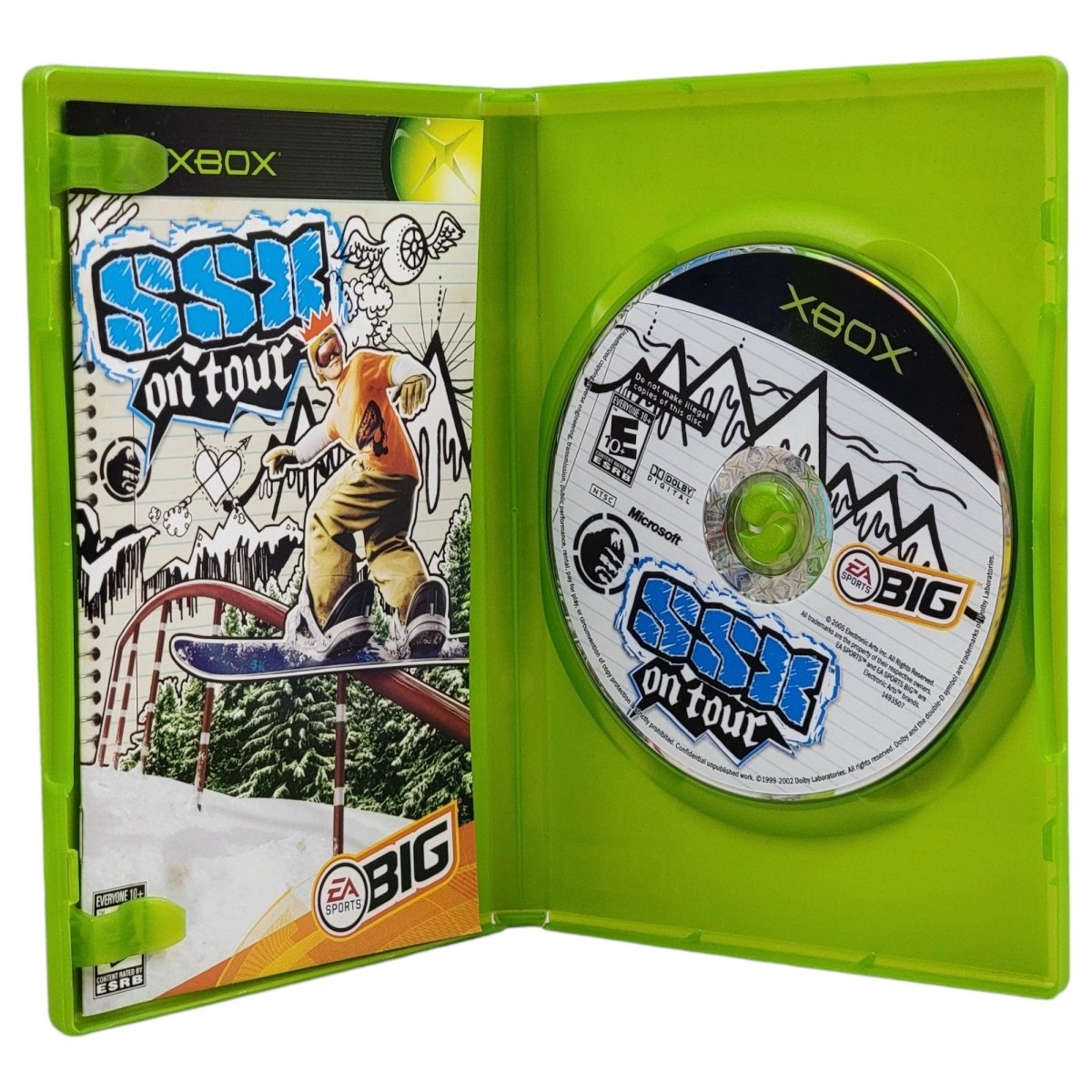 Microsoft Xbox SSX on Tour Game 2005 - Video Games - ThrowbackBuys - A N E 1 Stop Shop