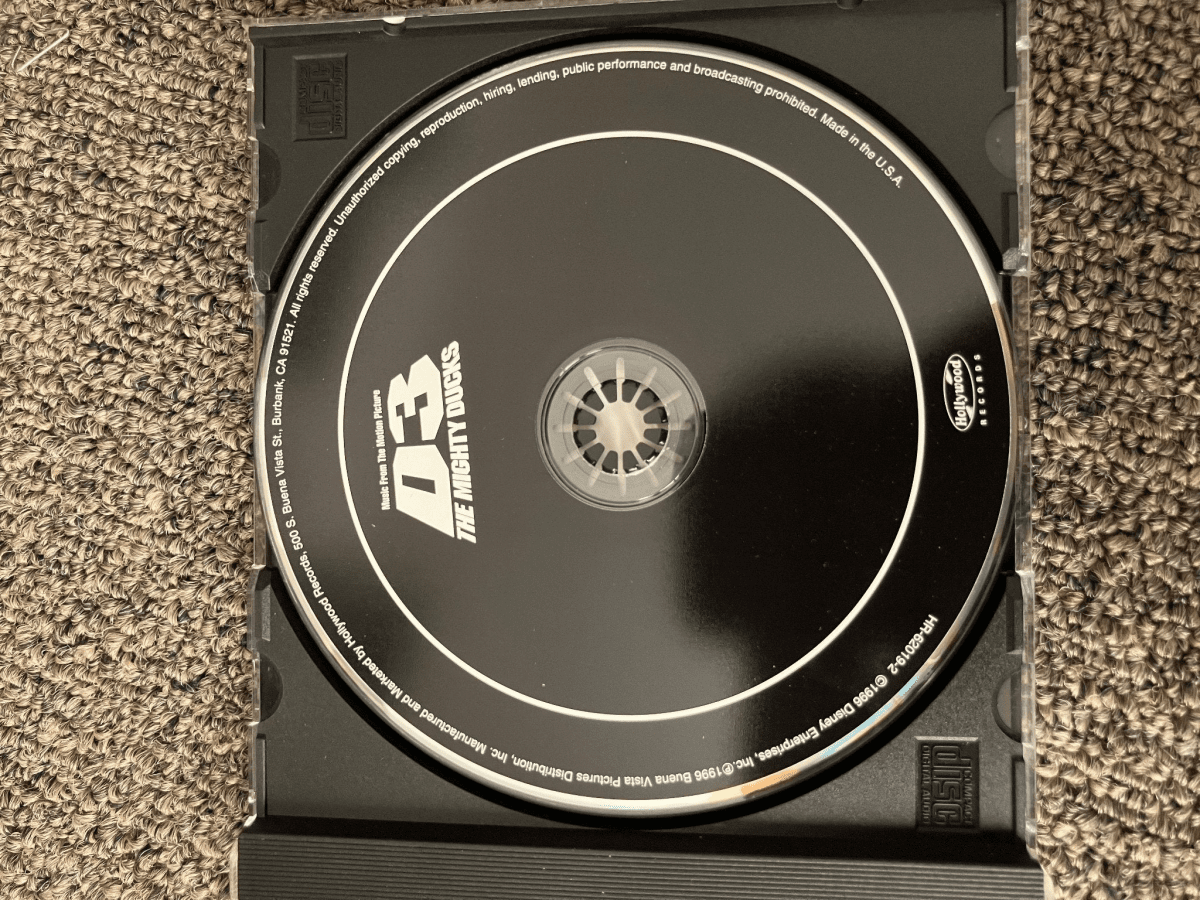 Mighty Ducks D3 Soundtrack - CDs - ThrowbackBuys - The Rickstalgia Shop