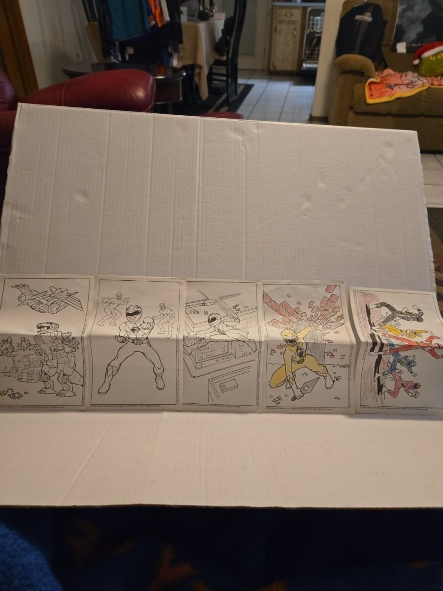 Mighty Morphin Power Rangers 1994 Light - Up Desk - Collectible Toys - ThrowbackBuys - Amanda's Awesome Finds