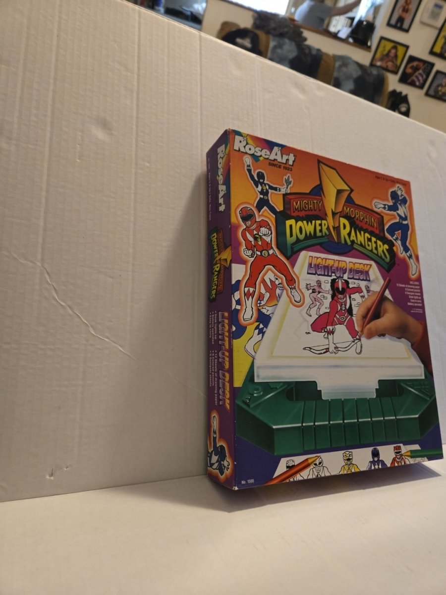 Mighty Morphin Power Rangers 1994 Light - Up Desk - Collectible Toys - ThrowbackBuys - Amanda's Awesome Finds