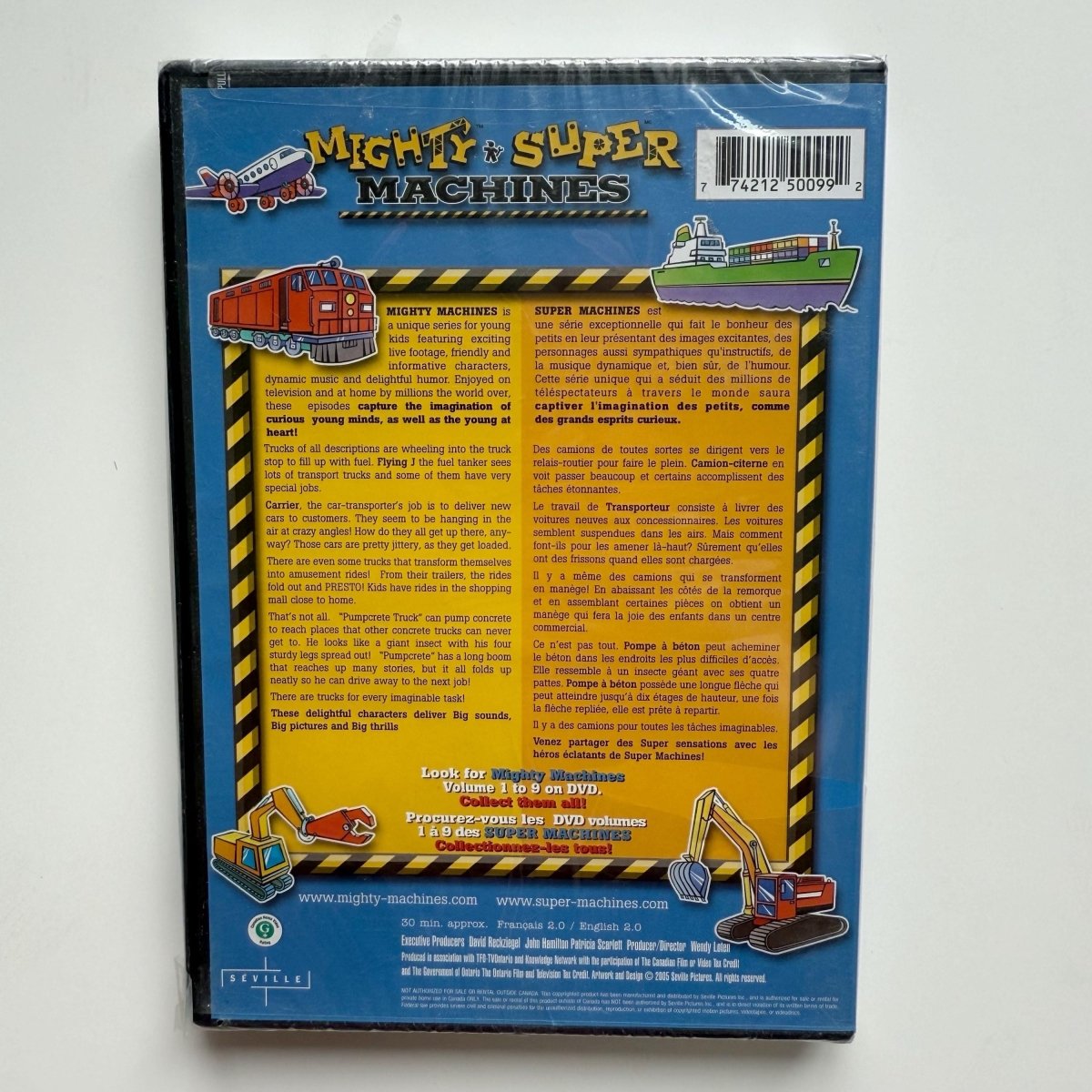 Mighty Super Machines Trucks Trucks Trucks DVD - Movies - ThrowbackBuys - NostalgicEpisodes