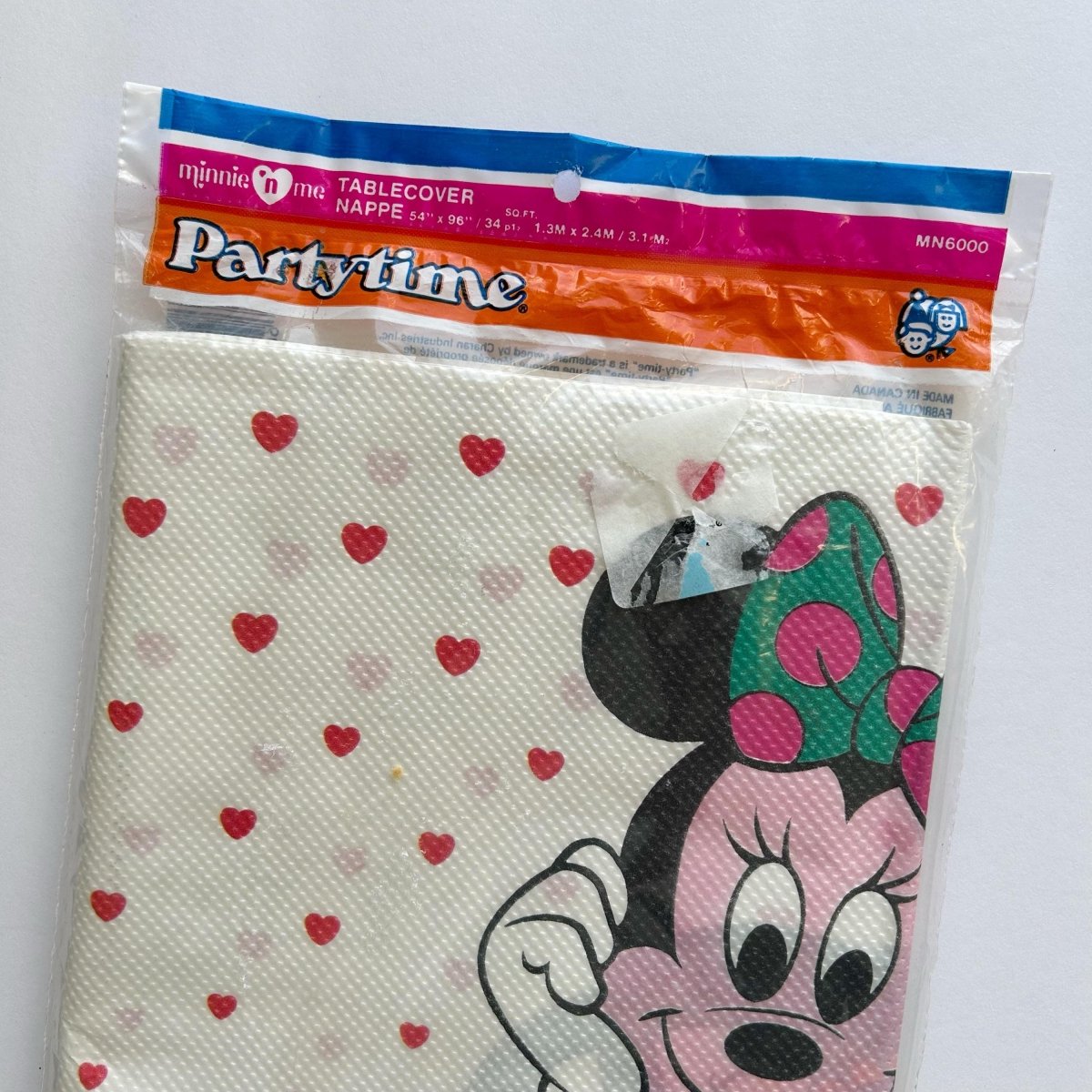 Minnie Mouse Disney Table Cover Birthday Party - Tablecloths - ThrowbackBuys - NostalgicEpisodes