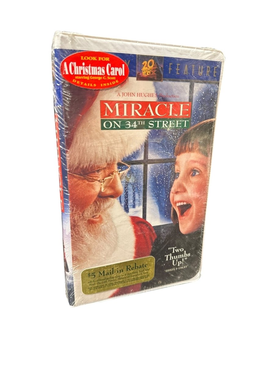 Miracle on 34th Street VHS Tape with ClamShell Cover (1994) - VHS - ThrowbackBuys - Abunnysvintageco