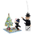 Monopoly Christmas Ornaments Set of 2 - Mr. Monopoly & Merry Monopoly - Ornaments - ThrowbackBuys - A N E 1 Stop Shop
