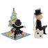 Monopoly Christmas Ornaments Set of 2 - Mr. Monopoly & Merry Monopoly - Ornaments - ThrowbackBuys - A N E 1 Stop Shop
