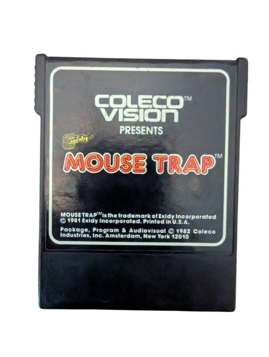 Mouse Trap - Colecovision - (1982) - Video Games - ThrowbackBuys -Slaqr Retro Gaming & Collectibles
