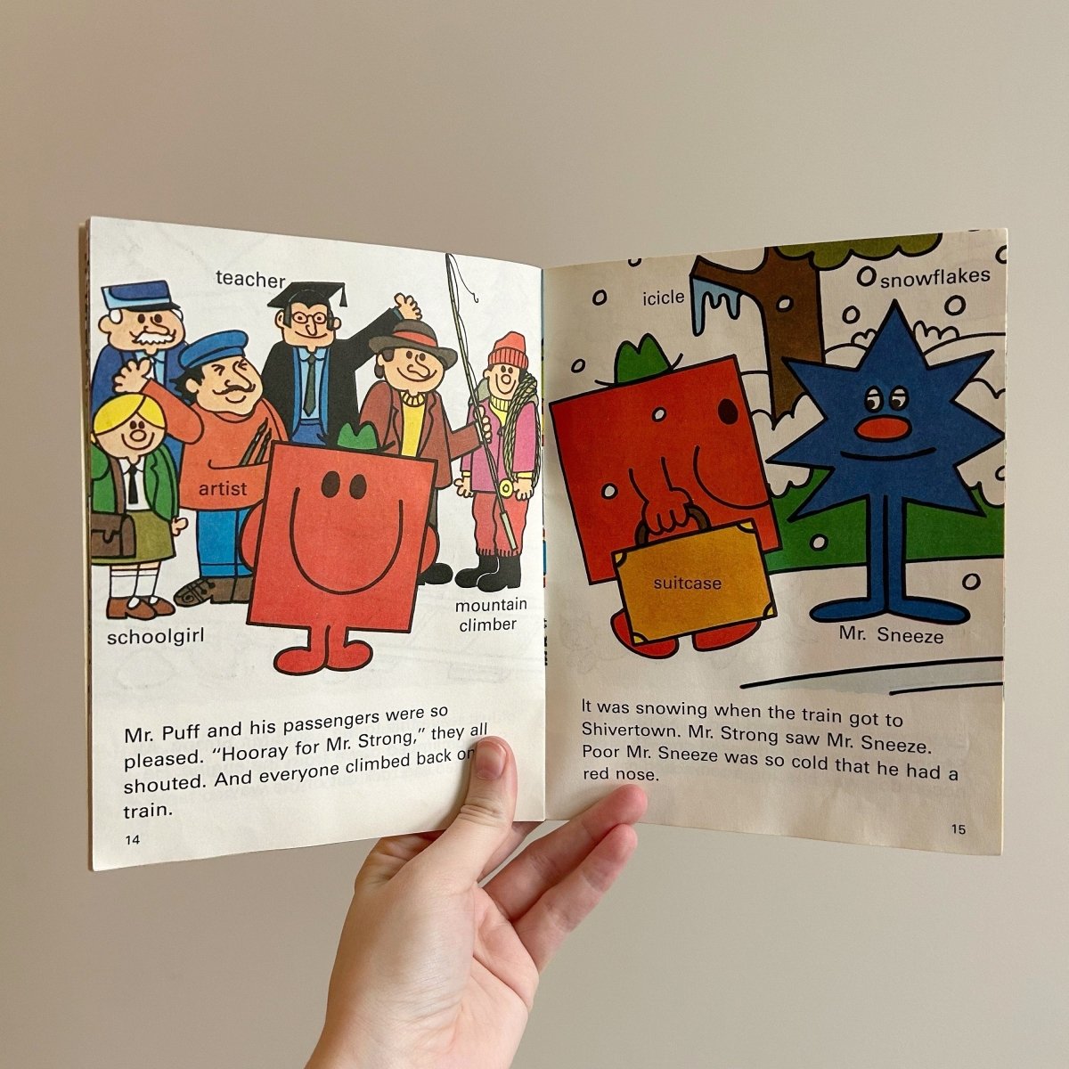 Mr Strong to the Rescue Picture Book 1982 - Children's Books - ThrowbackBuys - NostalgicEpisodes
