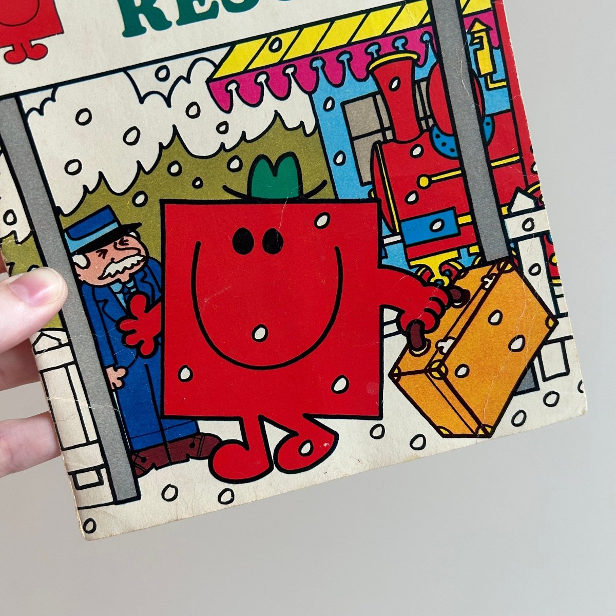 Mr Strong to the Rescue Picture Book 1982 - Children's Books - ThrowbackBuys - NostalgicEpisodes