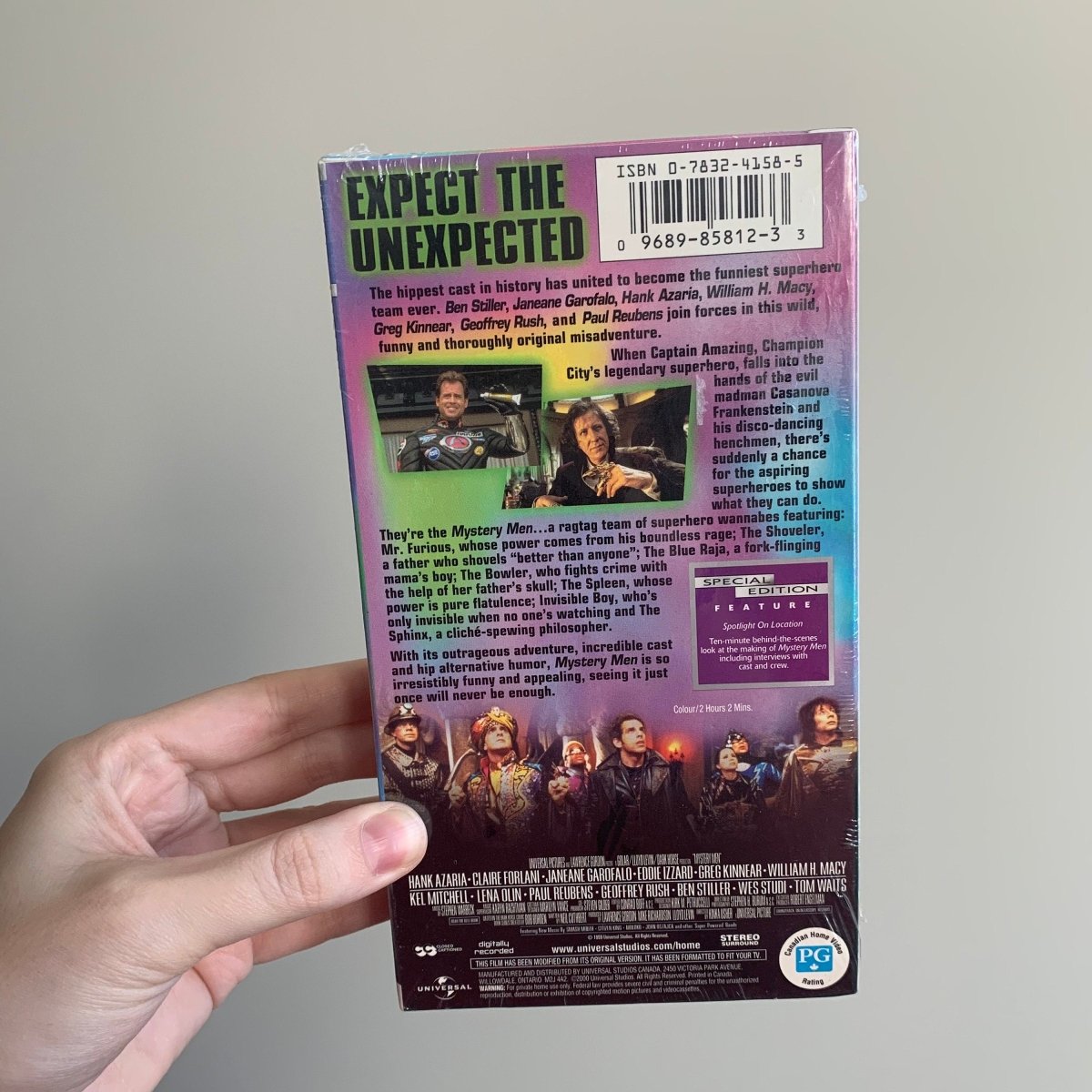 Mystery Men VHS Movie Sealed Vintage 1999 - Memorabilia - ThrowbackBuys - NostalgicEpisodes