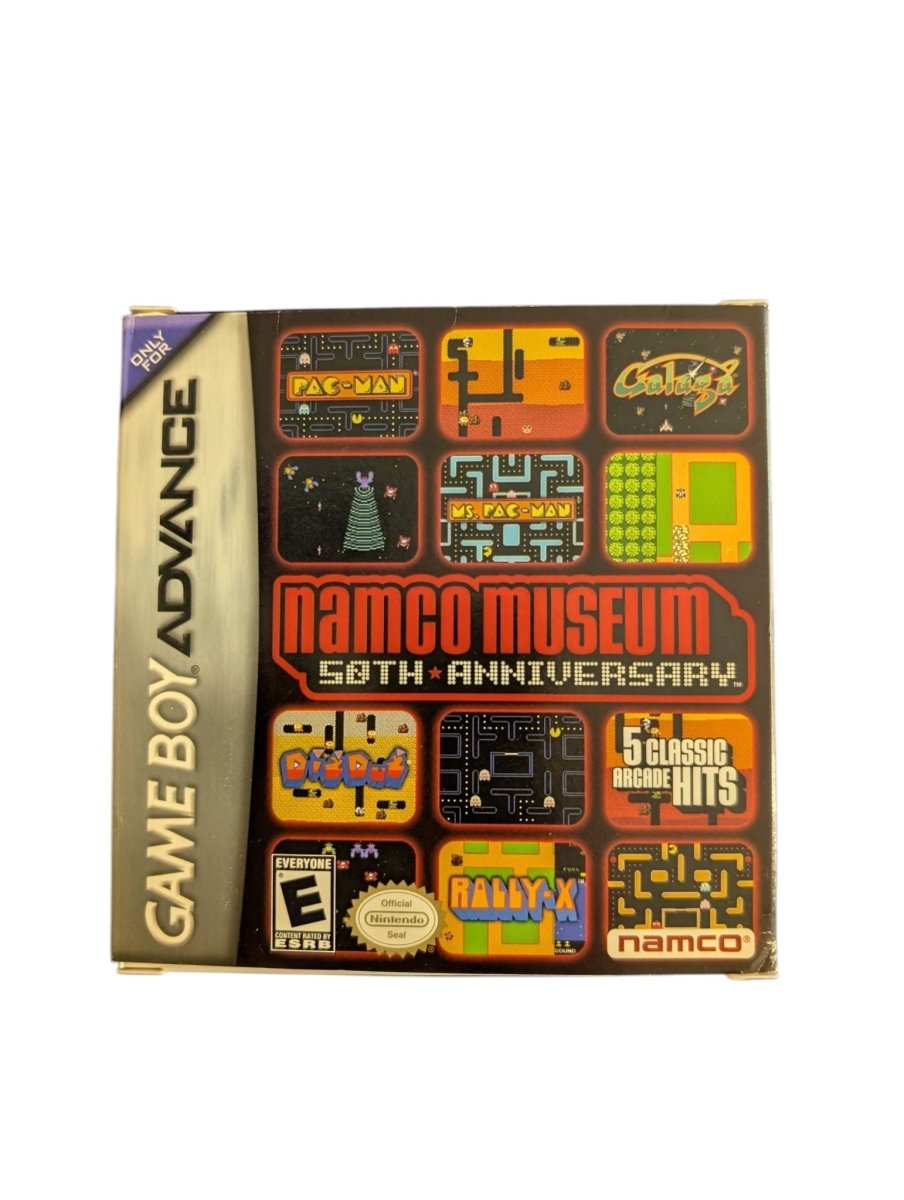 Namco Museum 50th Anniversary - Complete in Box (CIB) - Gameboy Advance - (2005) - Video Games - ThrowbackBuys -Slaqr Retro Gaming & Collectibles