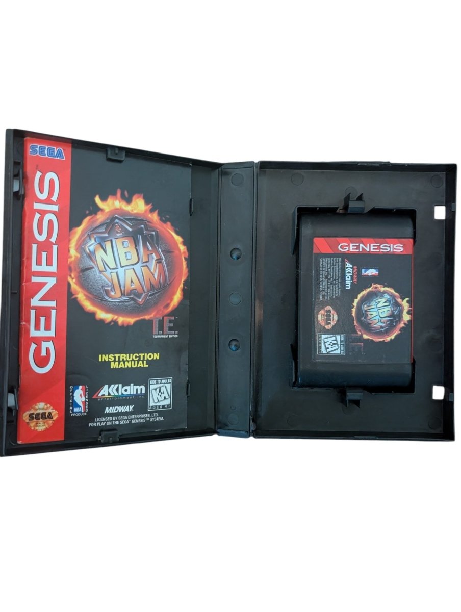 NBA JAM: Tournament Edition - Sega Genesis - (1995) - Complete in Box - Video Games - ThrowbackBuys -Slaqr Retro Gaming & Collectibles