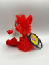 Neopets RED KYRII CLIP KEYCHAIN 4" Plush STUFFED ANIMAL Toy 2005 - Plushies - ThrowbackBuys -Just_in_collections