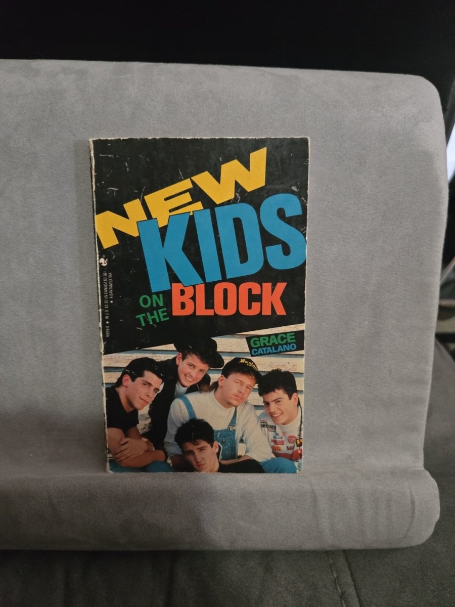 New Kids on the Block NKOTB Paperback Book Vintage 1989 - Books - ThrowbackBuys - Amanda's Awesome Finds