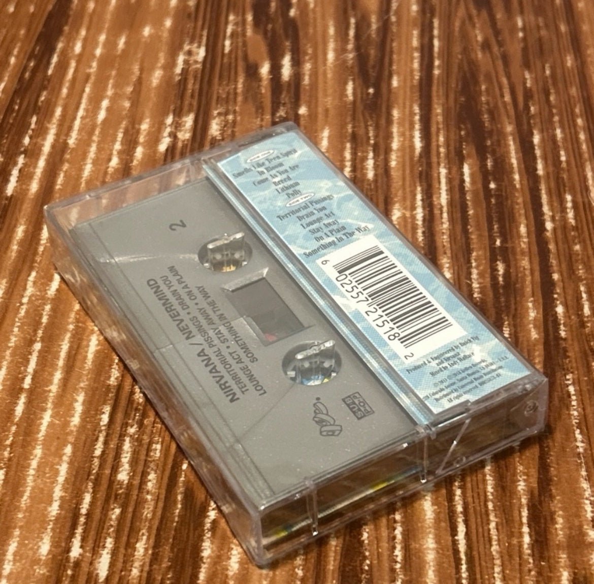 New NIRVANA Nevermind SEALED Cassette TAPE Silver Japan 2016 Limited RARE - Cassette Tapes - ThrowbackBuys - Raybar121