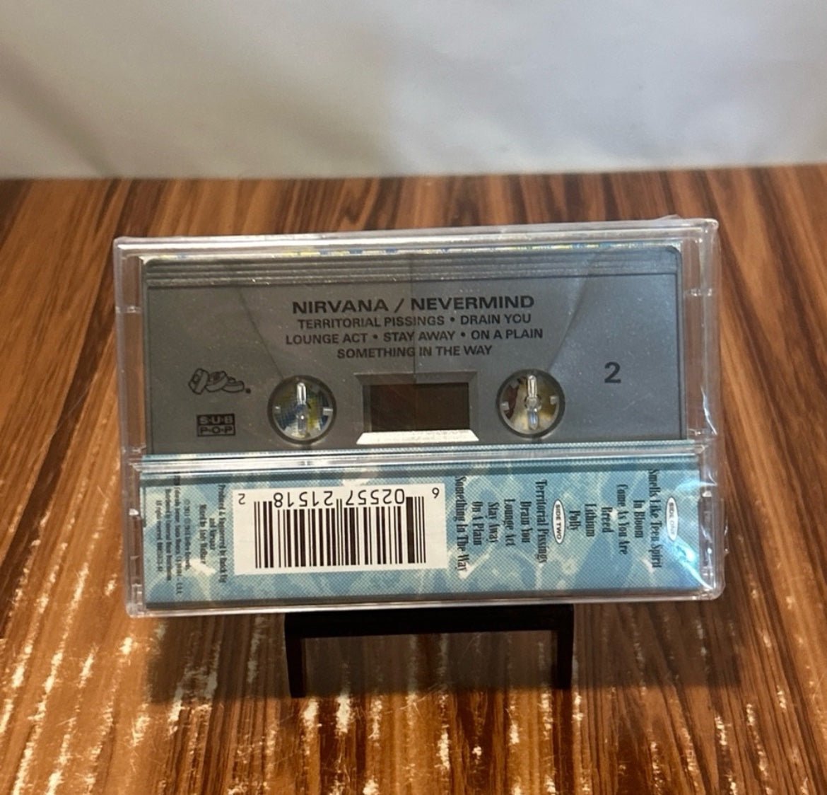 New NIRVANA Nevermind SEALED Cassette TAPE Silver Japan 2016 Limited RARE - Cassette Tapes - ThrowbackBuys - Raybar121