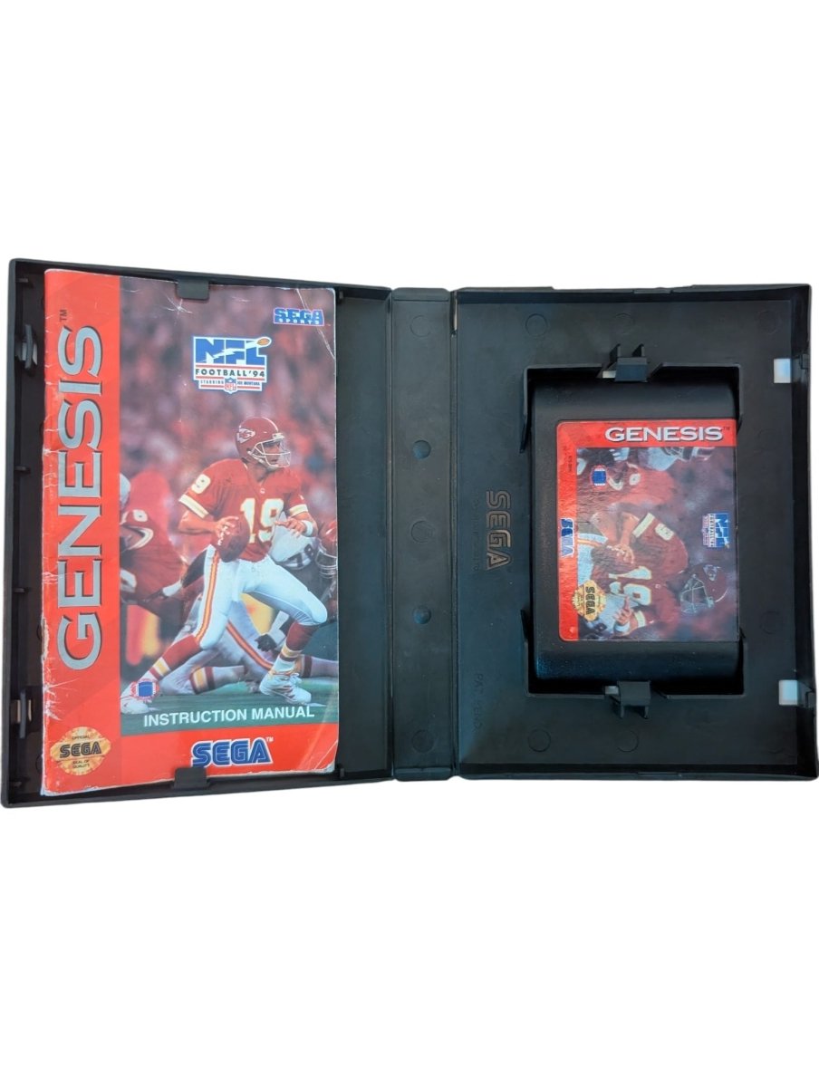 NFL Football '94 Starring Joe Montana - Sega Genesis - (1993) - Complete in Box - Video Games - ThrowbackBuys -Slaqr Retro Gaming & Collectibles