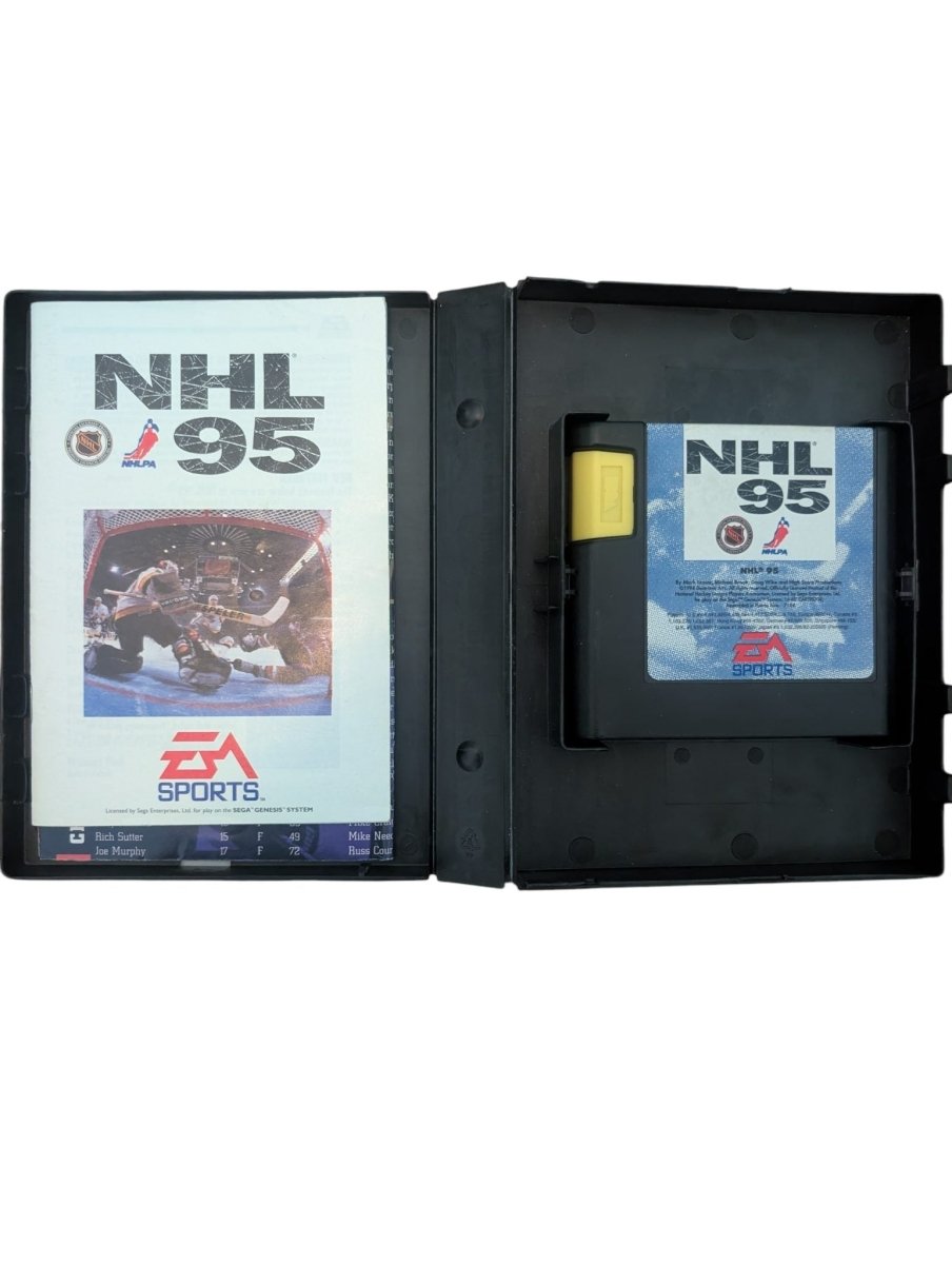 NHL '95 - SEGA Genesis - (1994) - Complete in Box - Video Games - ThrowbackBuys -Slaqr Retro Gaming & Collectibles