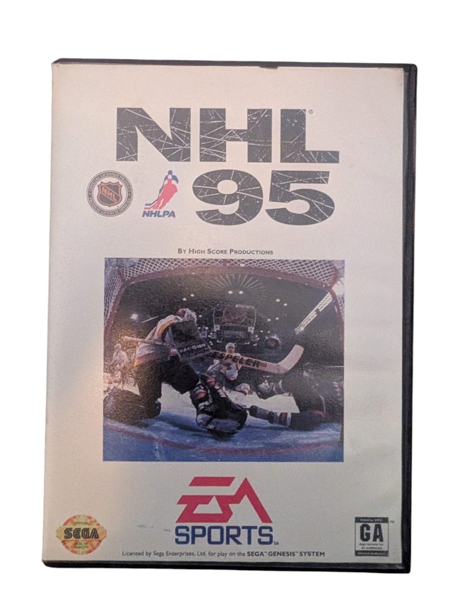 NHL '95 - SEGA Genesis - (1994) - Complete in Box - Video Games - ThrowbackBuys -Slaqr Retro Gaming & Collectibles