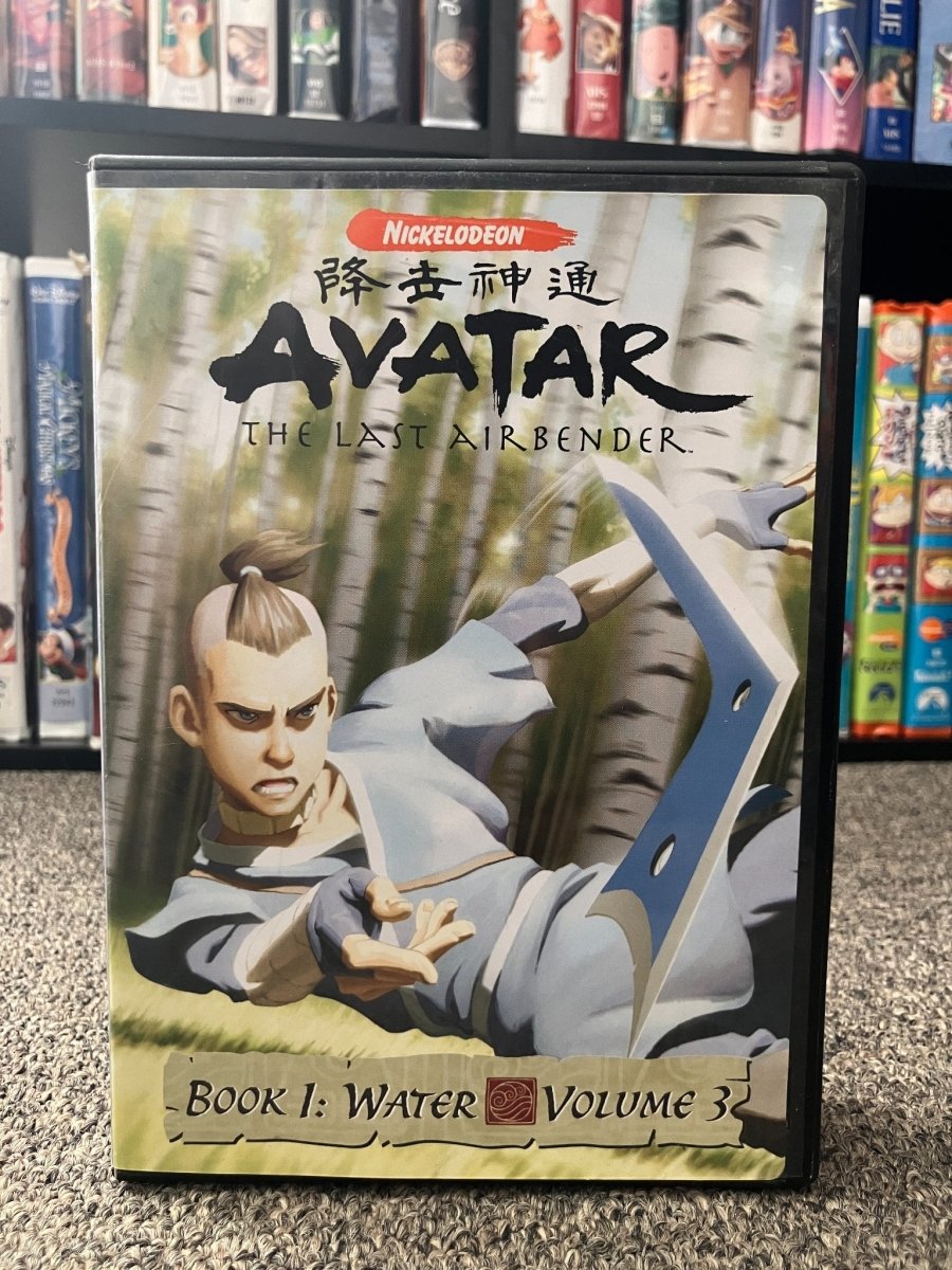 Nickelodeon Avatar the Last Airbender Book 1: Water Vol.3 DVD (2006) - DVD - ThrowbackBuys - The Rickstalgia Shop
