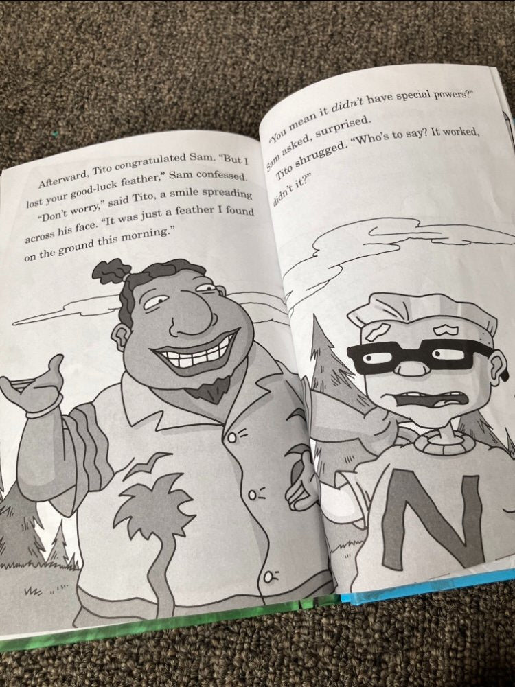 Nickelodeon (Nick Zone) Rocket Power "Sky Scare" Hardcover Book - Books - ThrowbackBuys - The Rickstalgia Shop