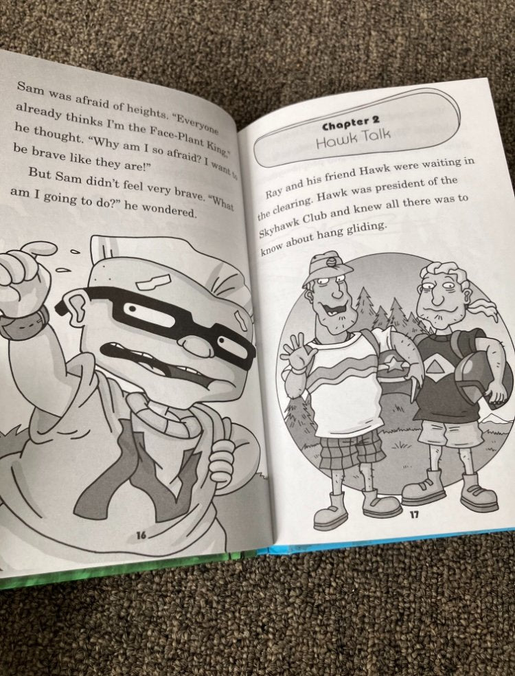 Nickelodeon (Nick Zone) Rocket Power "Sky Scare" Hardcover Book - Books - ThrowbackBuys - The Rickstalgia Shop