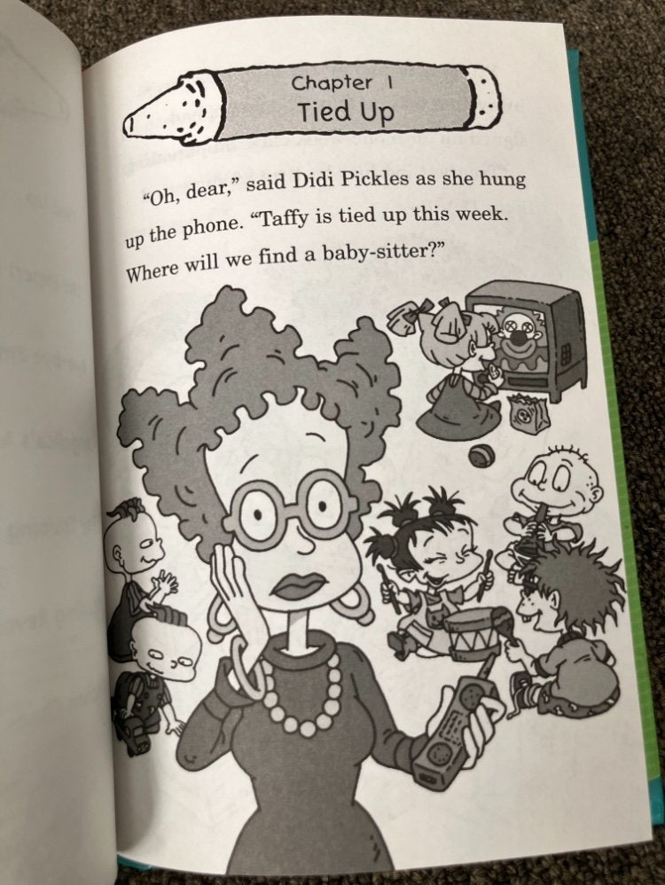 Nickelodeon (Nick Zone) Rugrats "Baby - Sitter Blues" Hardcover book (2004) - Books - ThrowbackBuys - The Rickstalgia Shop