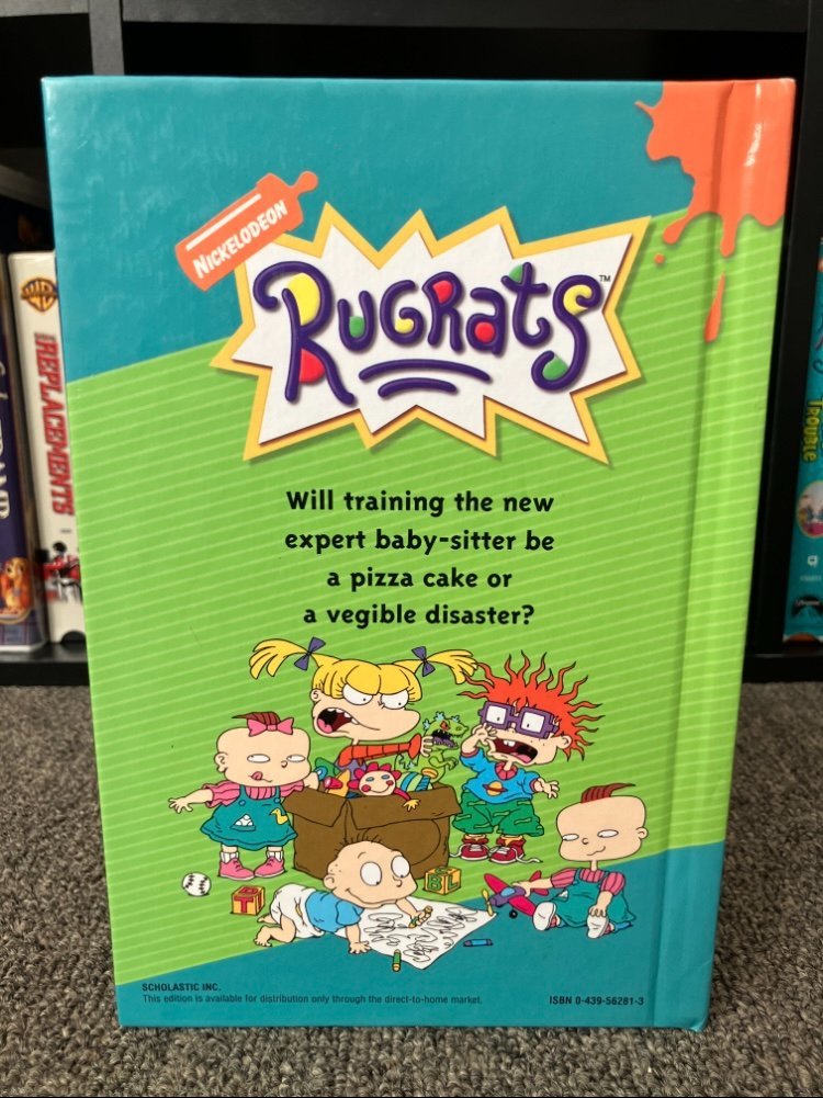 Nickelodeon (Nick Zone) Rugrats "Baby - Sitter Blues" Hardcover book (2004) - Books - ThrowbackBuys - The Rickstalgia Shop