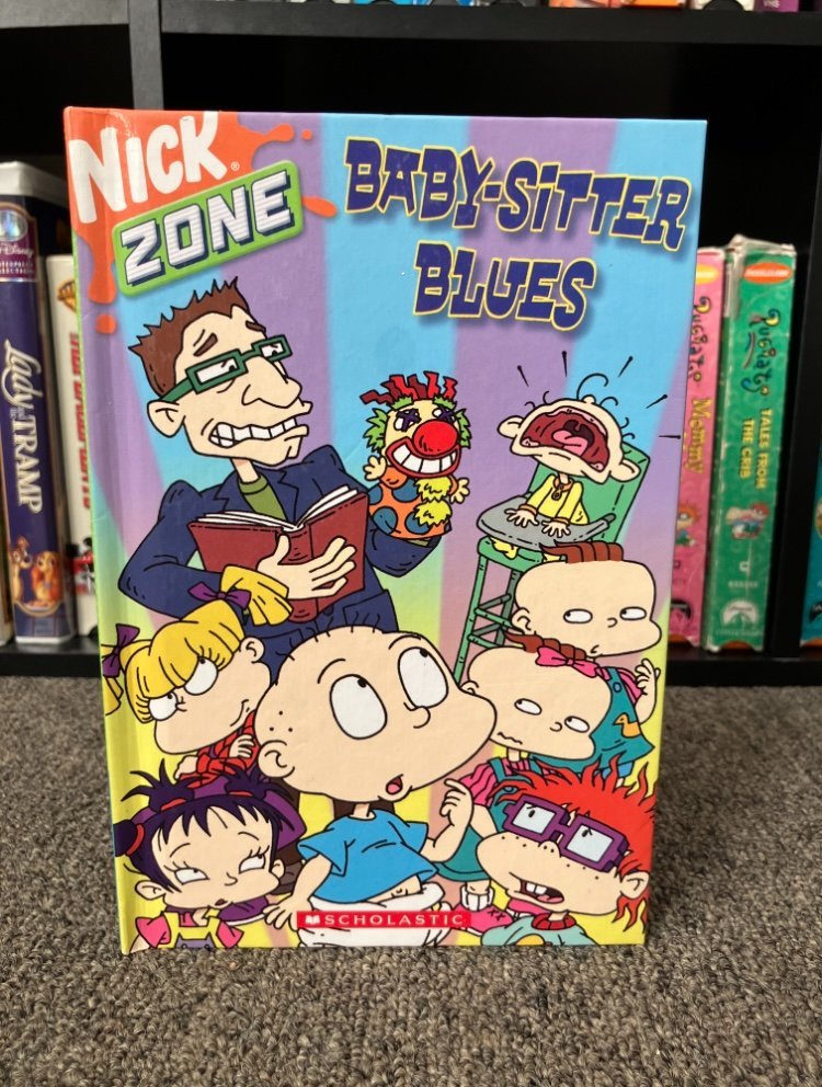 Nickelodeon (Nick Zone) Rugrats "Baby - Sitter Blues" Hardcover book (2004) - Books - ThrowbackBuys - The Rickstalgia Shop