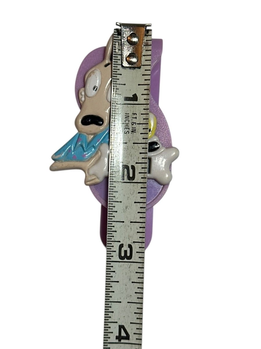 Nickelodeon Rocko's Modern Life clip - on watch Spunky Cereal Promotion - Watches - ThrowbackBuys - Abunnysvintageco