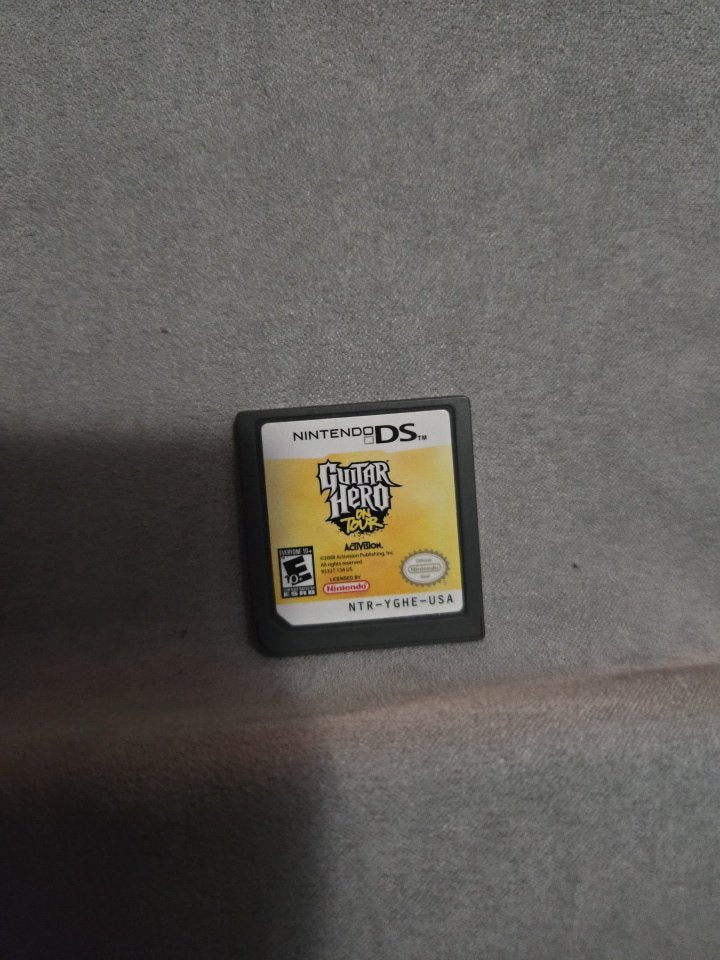 Nintendo DS Guitar Hero On Tour Game - Video Games - ThrowbackBuys - Amanda's Awesome Finds