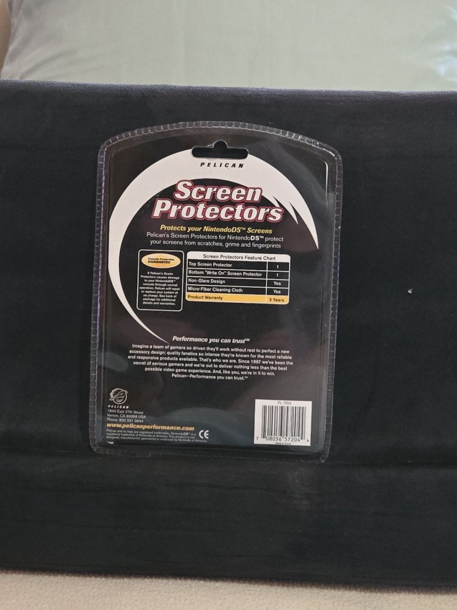 Nintendo DS Screen Protectors Pelican NOS - Video Game Accessories - ThrowbackBuys - Amanda's Awesome Finds