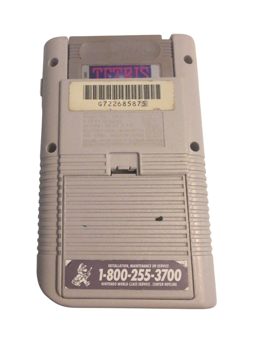 Nintendo Gameboy DMG-01 w/ Tetris and White Case - (1989) - Video Games - ThrowbackBuys -Slaqr Retro Gaming & Collectibles