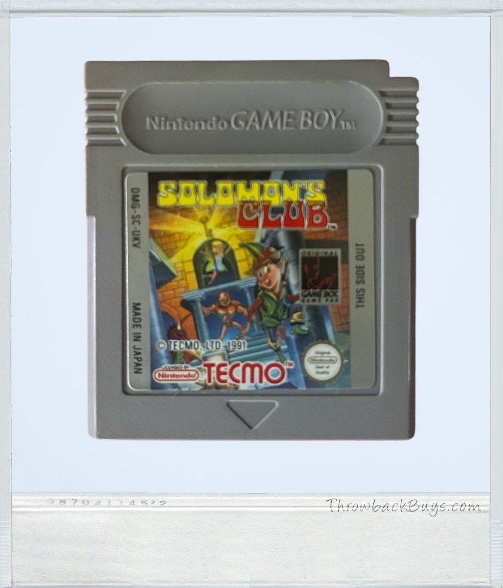 Nintendo Gameboy Game Bundle: Yoshi, Tetris, Solomon's Club, Boxxle, Dr. Franken, & more! - Video Games - ThrowbackBuys - ThrowbackBuys