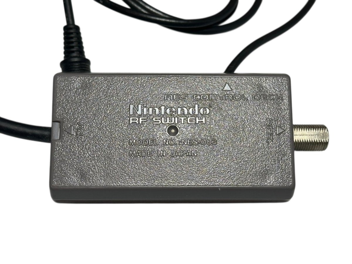 Nintendo NES RF Switch Adapter NES - 003 Official - Video Game Accessories - ThrowbackBuys - Abunnysvintageco