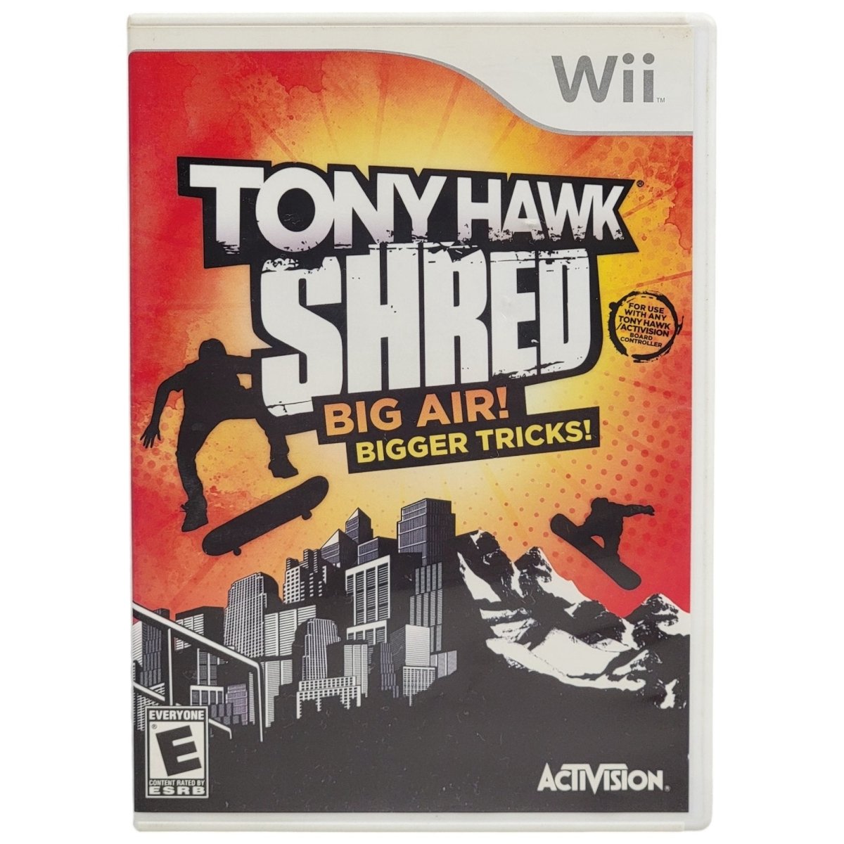 Nintendo Wii Tony Hawk Shred Big Air & Tony Hawk Ride - Video Games - ThrowbackBuys - A N E 1 Stop Shop